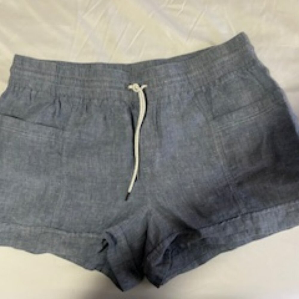 Athleta Cabo Linen shorts size 18